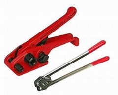 Manual Strapping Tool & Metal Clips for