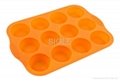12-CUP SILICONE MUFFIN PAN 1