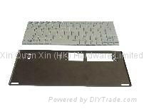 Metal stamped stainless steel keyboard