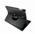 360 degree rotatable PU leather case for