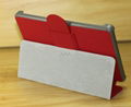 Slim Microfiber Stand leather case for kindle fire