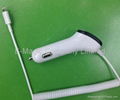 High quality car charger for iPhone 5 1