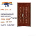 Strong security steel doors