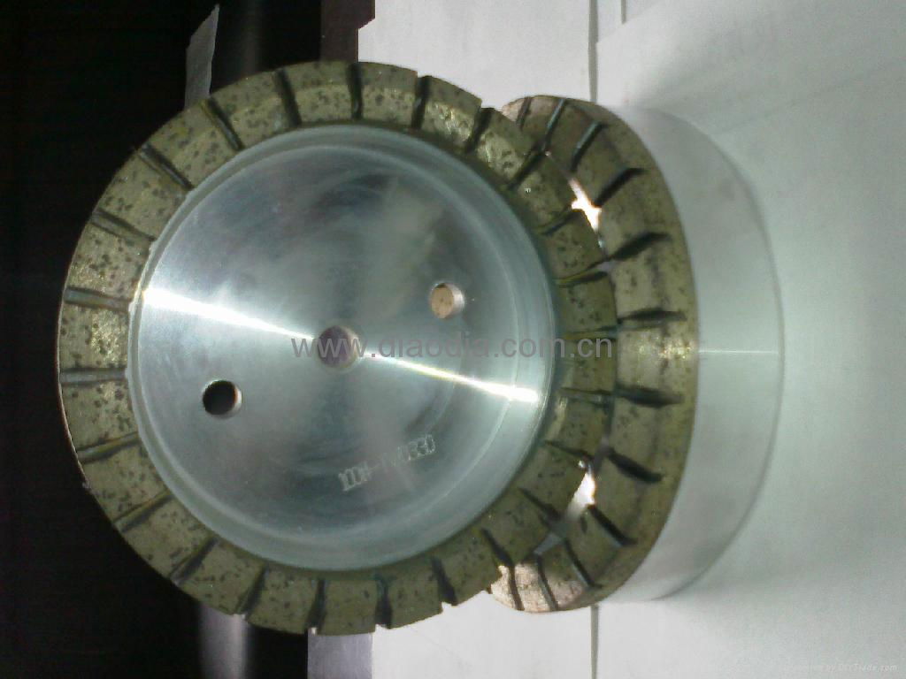 Double machinery diamond wheels