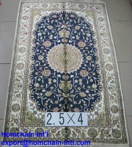 Handmade Silk Rugs+Persian Carpets For Sale 4