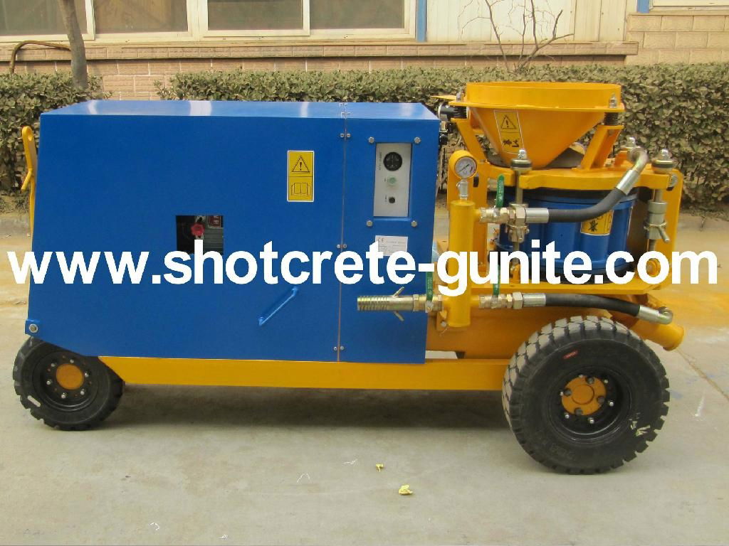 Diesel Dry-mix Shotcrete Machine 2