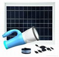 portable and multifunctional Solar Emergency led light 