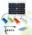 4-pieces portable solar lamp lighting