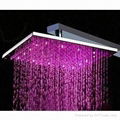 LED shower head, square shower head 1