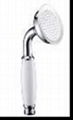 Brass phone hand shower, handheld shower