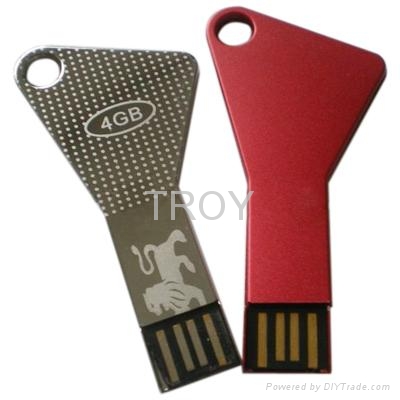 Metal Key USB Flash Drive with High Speed UDP Chipset