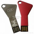 Metal Key USB Flash Drive with High Speed UDP Chipset 1