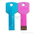 Metal Key USB Flash Drive with High Speed UDP Chipset 2