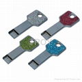 Metal Key USB Flash Drive with High Speed UDP Chipset 4