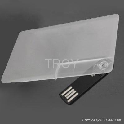 Credit Card USB Drive with Both Sides 3-D/True Color Imprint 5