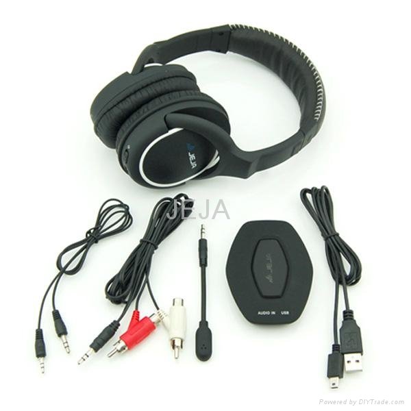 2.4G wireless headphone for PS3/XBOX360/PC/TV 4