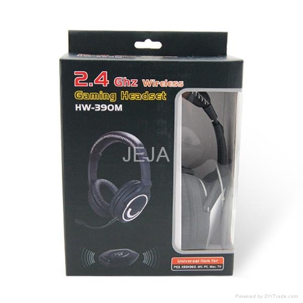 2.4G wireless headphone for PS3/XBOX360/PC/TV 5