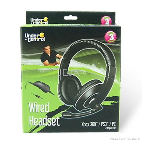 Wired Headset for XBOX360/PC/PS 4