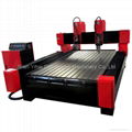 Dual head stone cnc router YH-1325S 1