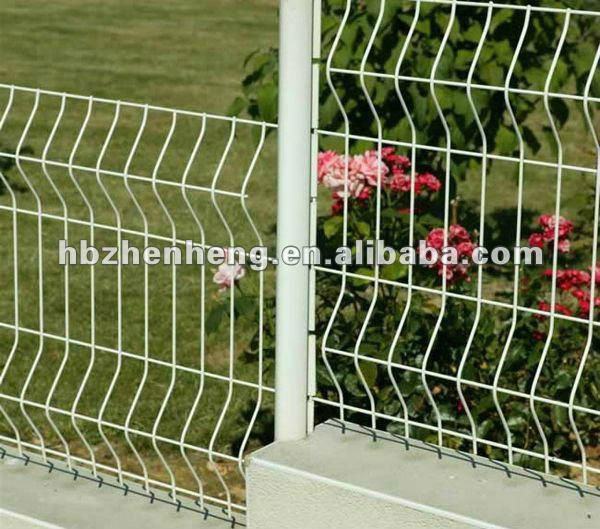 Plastic Coated Garden Fence