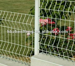 Plastic Coated Garden Fence