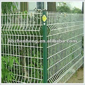 Plastic Coated Garden Fence 3