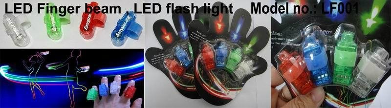 LED Luminous Finger Beams