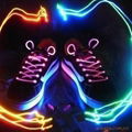 LED luminescent shoelace