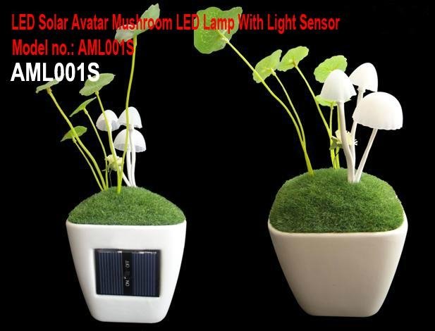 Avatar Mushroom LED Lamp With Light Sensor , for bedroom          2