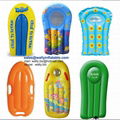 Inflatable surfboard, inflatable surfer, inflatable surfboard rider 1