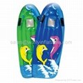 Inflatable surfboard, inflatable surfer, inflatable surfboard rider 3