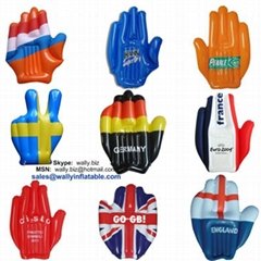 inflatable hand cheering hand inflatable