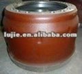 Gray iron BPW 0310677120 brake drum