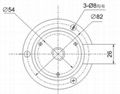 reliable engineering plastic wind cup anemometer 2