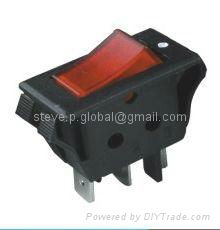 Illuminated Power Rocker Switch