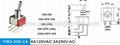 PCB-Mounting Miniature Toggle Switch 5