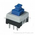 Sub-Miniature Latching Push Button Switch 1