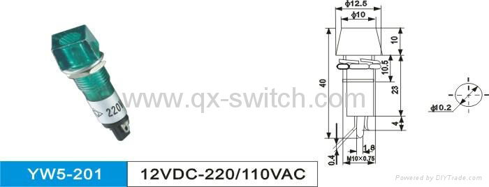 Indicator Lamps with Wires 3