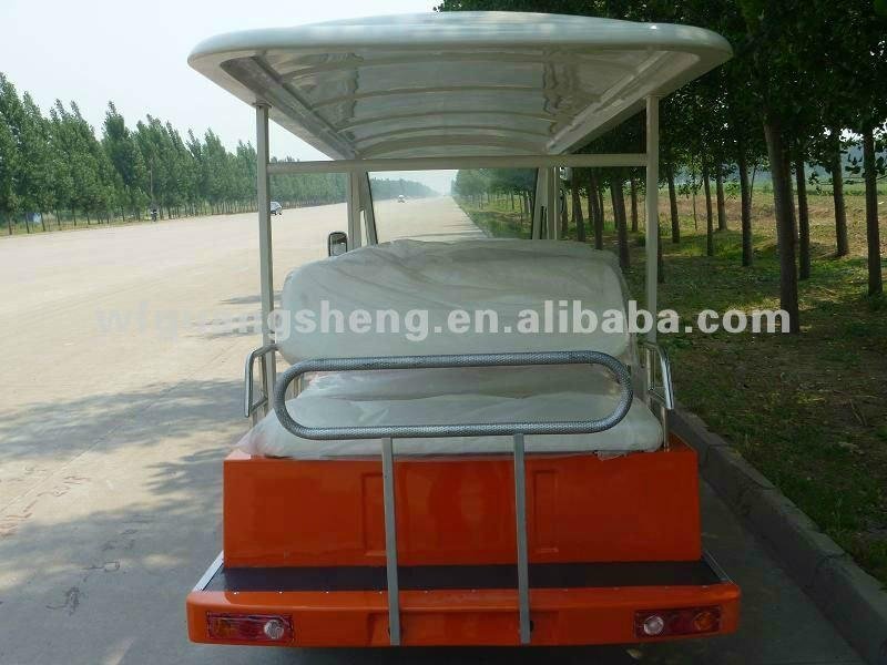 Solar electric bus sightseeing city bus for 14 persons GS5/514 4
