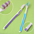 Tongue cleaner toothbrush Z1111