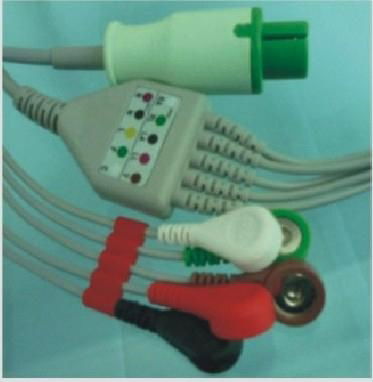 one-piece series ECG leads