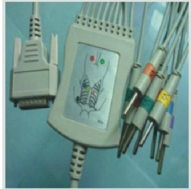 one- piece series EKG cable Leads 5