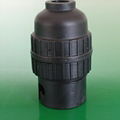 B22 200 Black plastic bayonet led lamp base  1