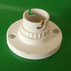 B22 201export bayonet white PBT lamp holder