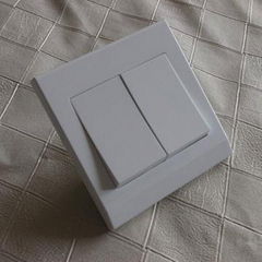 NF-B03 2gang 1way light wall switch