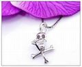 Sterling Silver Pendant 925 Silver Pendant Skull Pendant 2