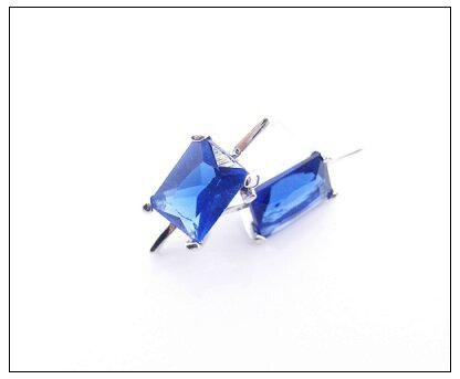 Silver Semi gemstones Earring Stud ( Customized Design Accept)