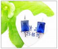 Silver Semi gemstones Earring Stud ( Customized Design Accept) 2