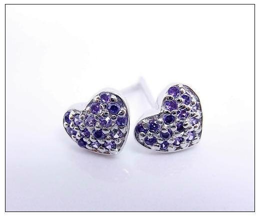 Silver CZ stones Earring ( Customized Design Accept) 3