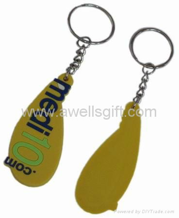 Soft pvc key chain 2